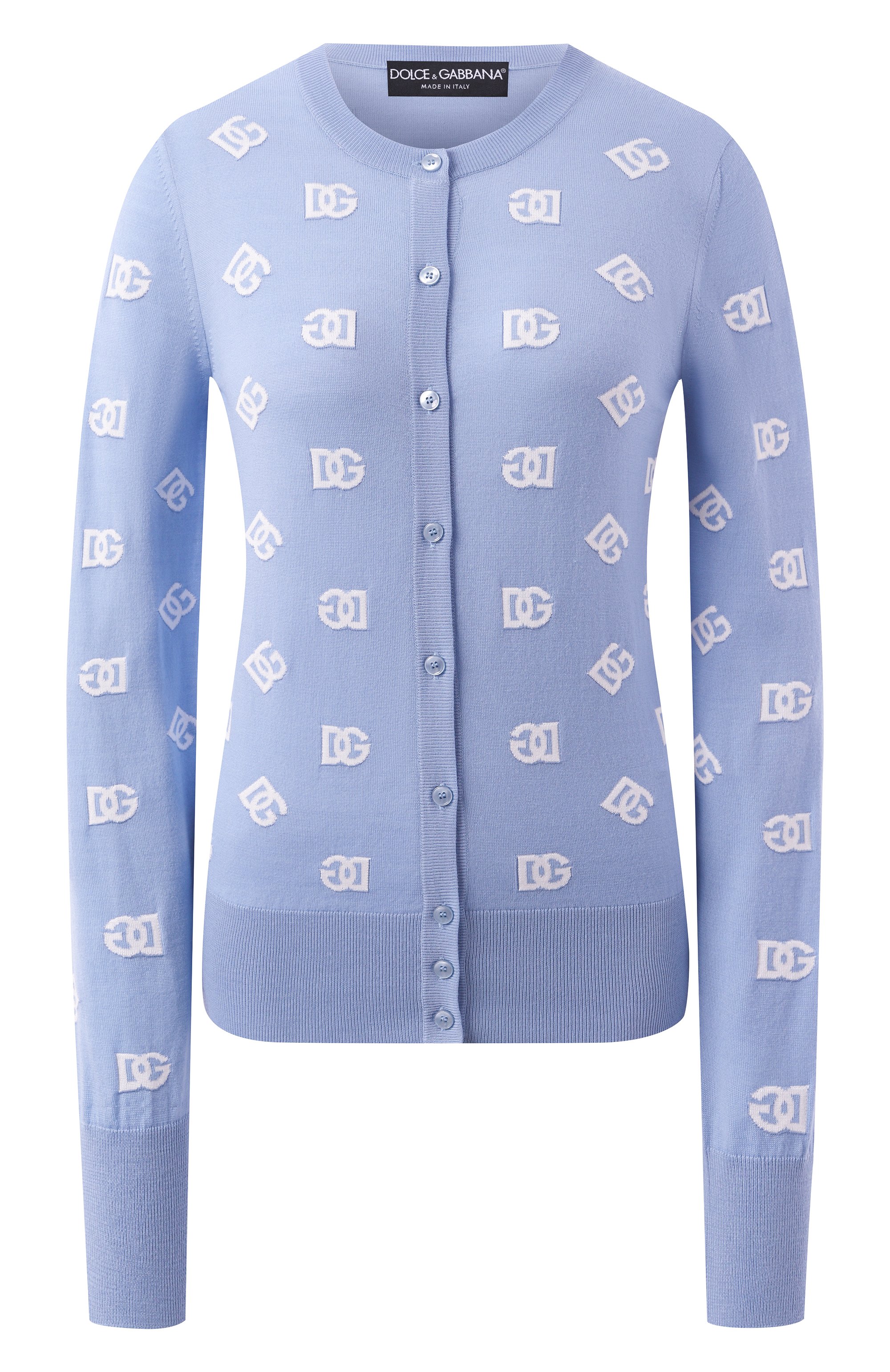 Кардиган из шерсти и �шелка DOLCE & GABBANA, арт. FXV47T/JFMGS, фото 1