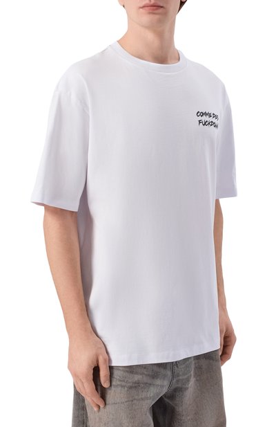 Хлопковая футболка COMME DES FUCKDOWN, арт. CFABM02004, фото 3