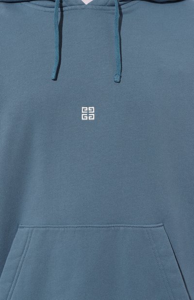 Хлопковое худи GIVENCHY, арт. BMJ0LA/3Y8P, фото 5