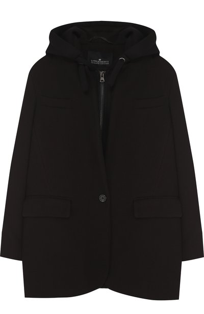 Пальто на молнии с капюшоном DESIGNERS, REMIX GIRLS, арт. 13857, фото 1