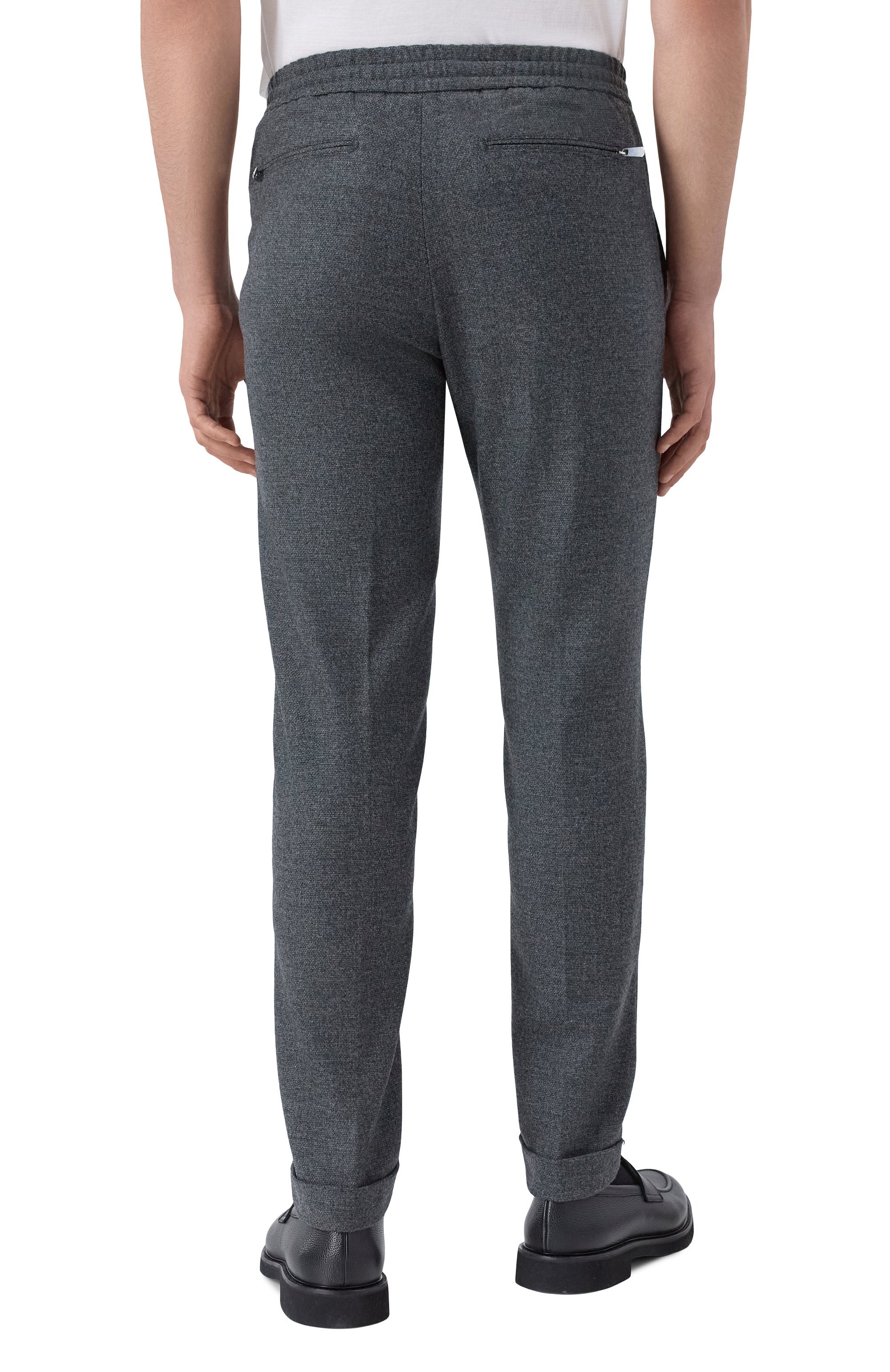 Брюки из шерсти и кашемира MARCO PESCAROLO, арт. CARACCI0L0/5234, фото 4