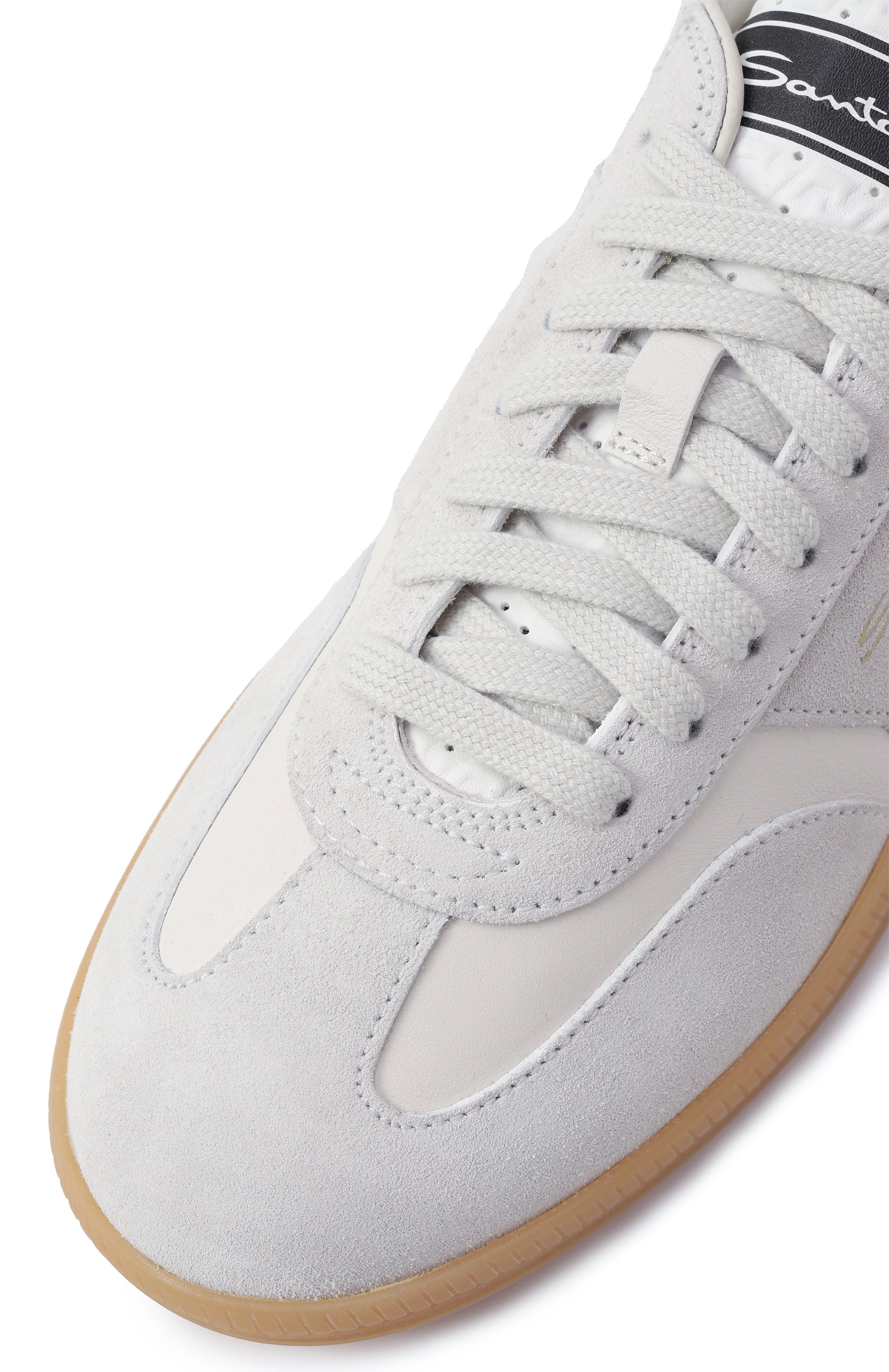 Кожаные кеды dbs oly SANTONI, арт. WBPG61244FARSLYA, фото 7