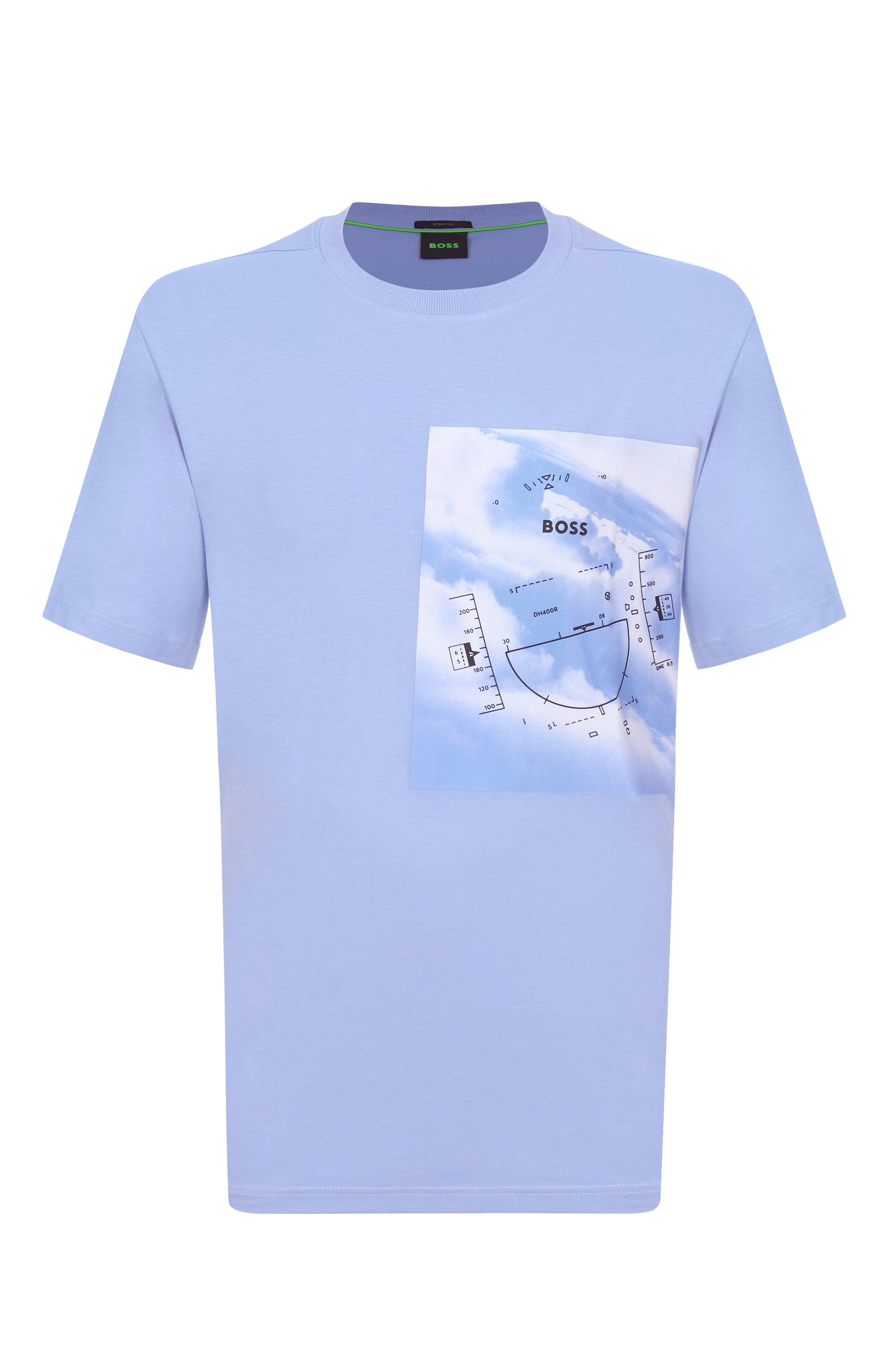 Хлопковая футболка BOSS GREEN, арт. 50533233, фото 1