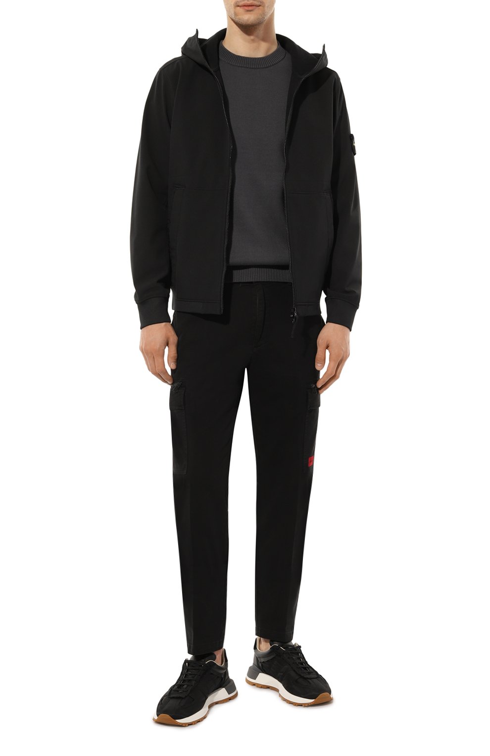 Хлопковый джемпер BOSS ORANGE, арт. 50494412, фото 2