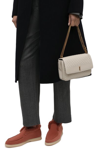 Замшевые ботинки open walk LORO PIANA, арт. FAG3602, фото 3