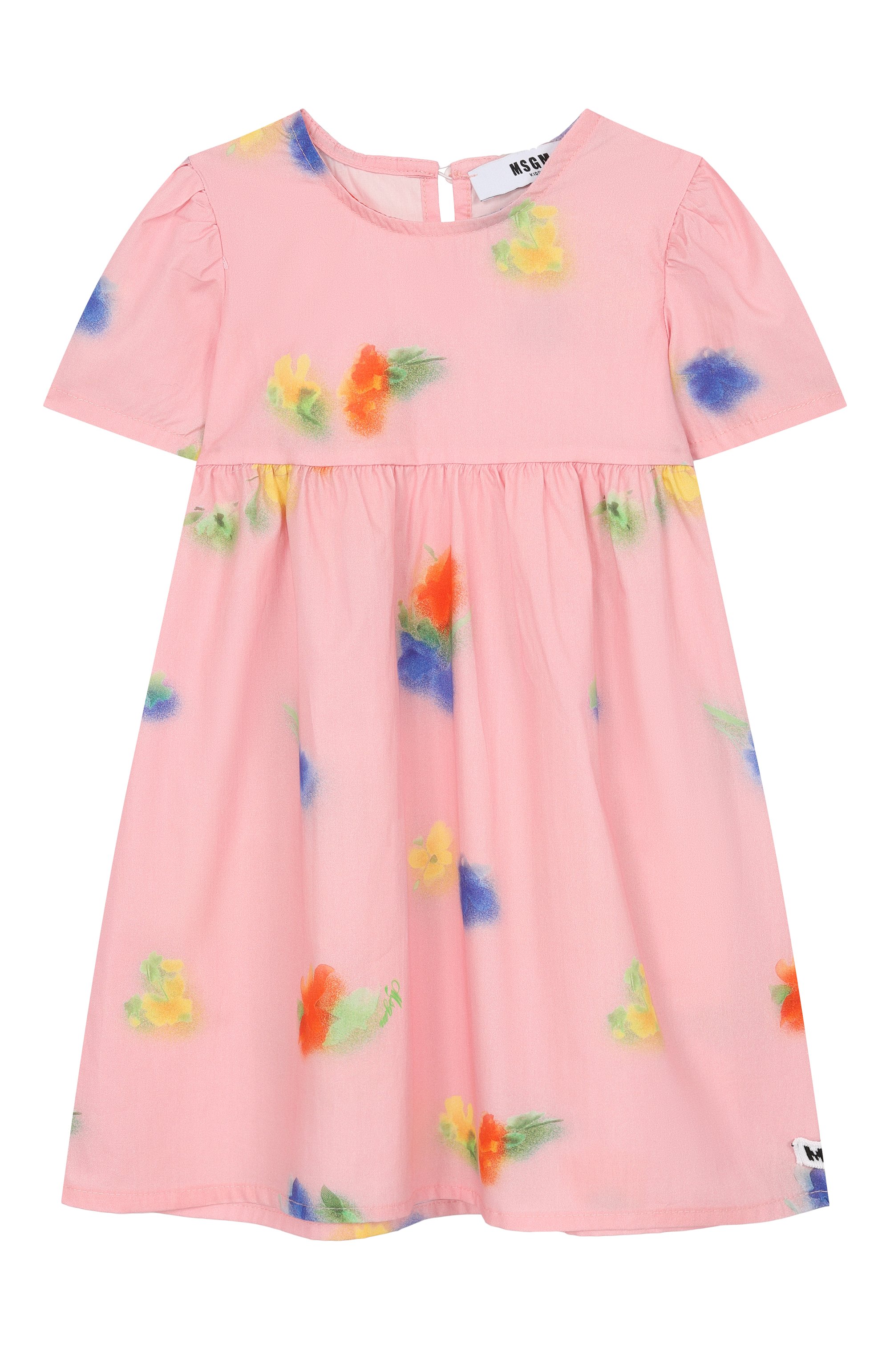 Хлопковое платье MSGM KIDS, арт. S6MSNGDR273, фото 1