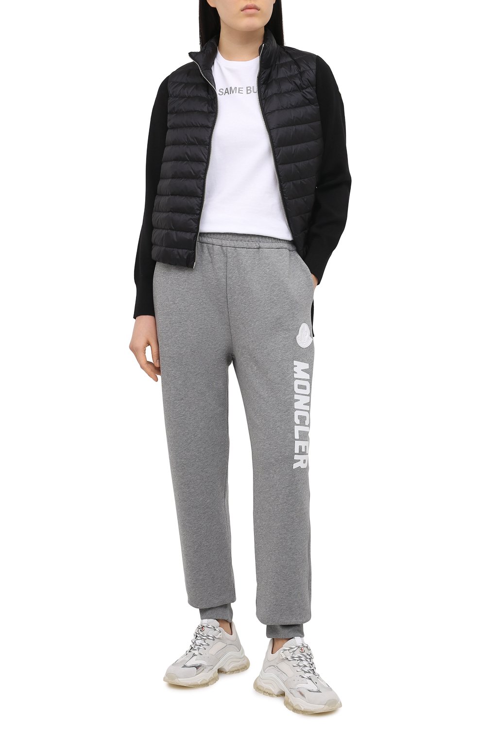 Хлопковые джоггеры MONCLER, арт. G1-093-8H734-00-809LC, фото 2
