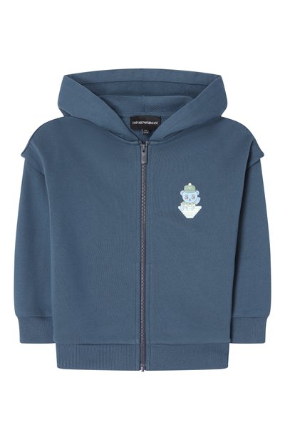 Хлопковая толстовка EMPORIO ARMANI, арт. EB000271/AF13552