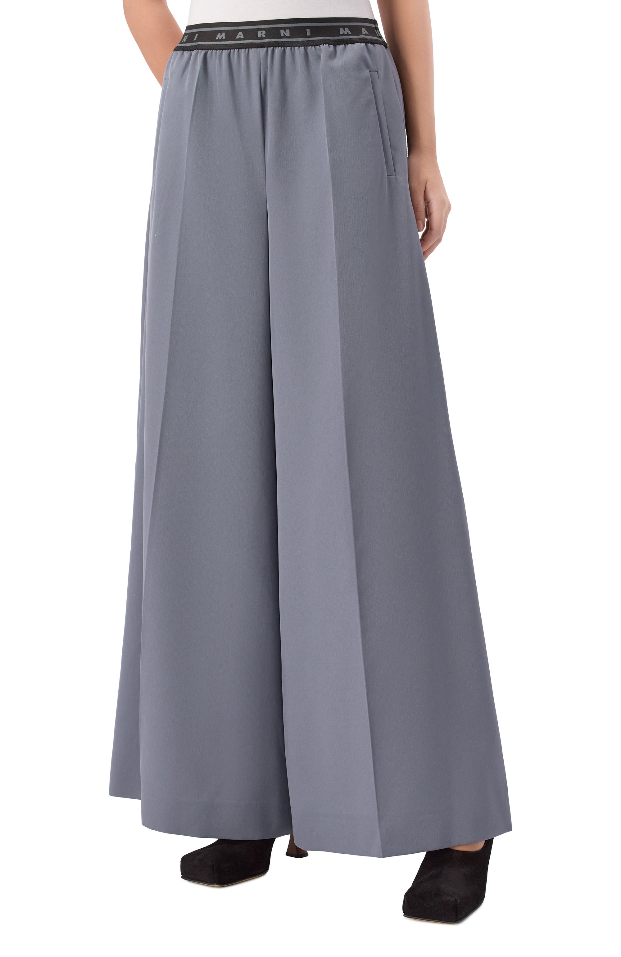 Шерстяные брюки MARNI, арт. PAMA0604A0/UTWA32, фото 3