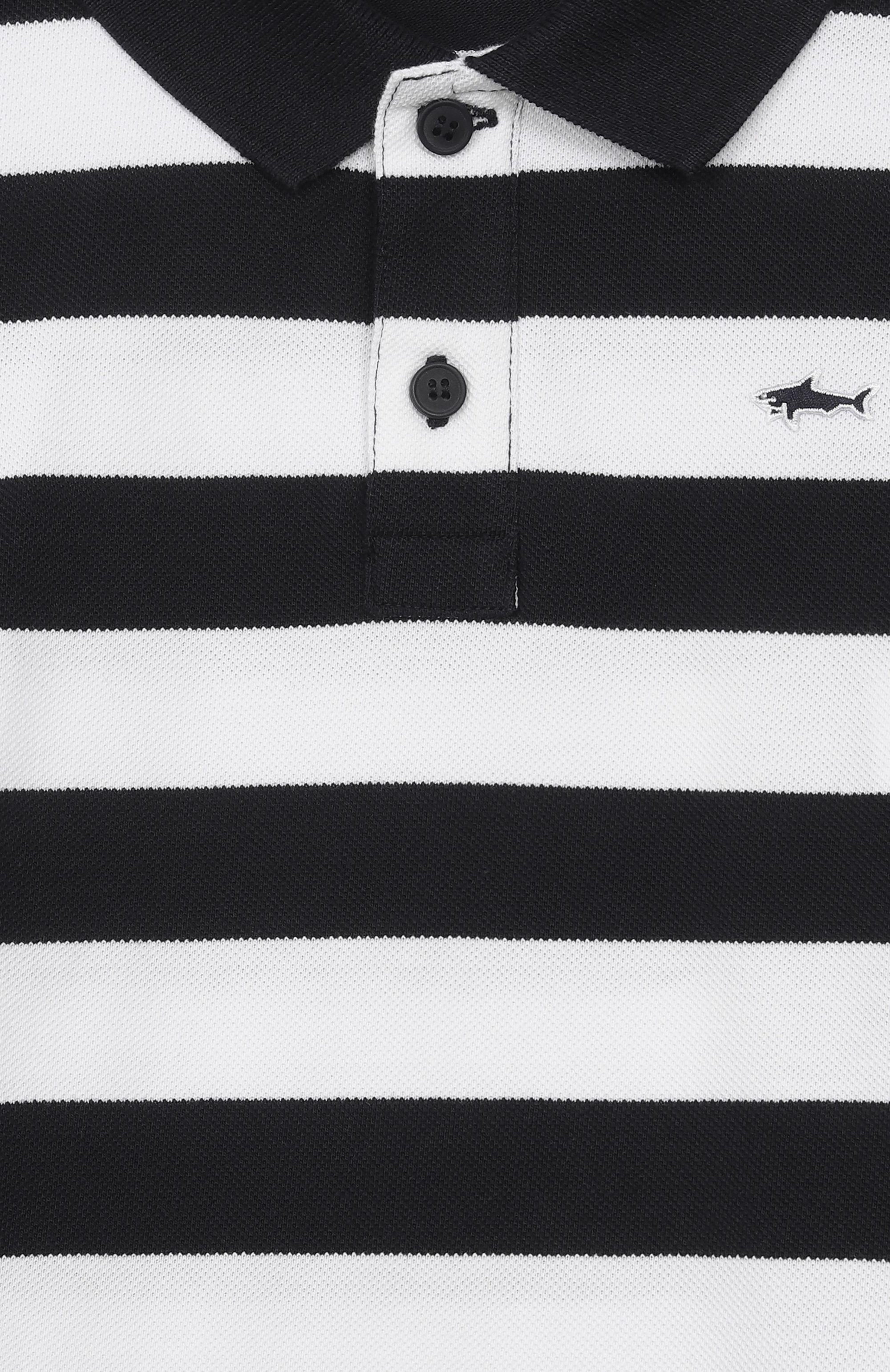 Хлопковое поло PAUL & SHARK JUNIOR, арт. WUM00B/LEB04/6A-8A, фото 3