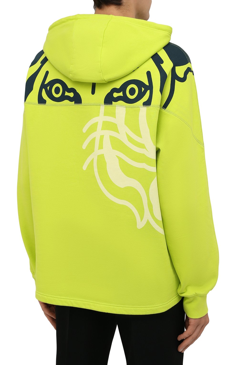 Хлопковое худи kenzo x wwf KENZO, арт. FB65SW5384M0, фото 4