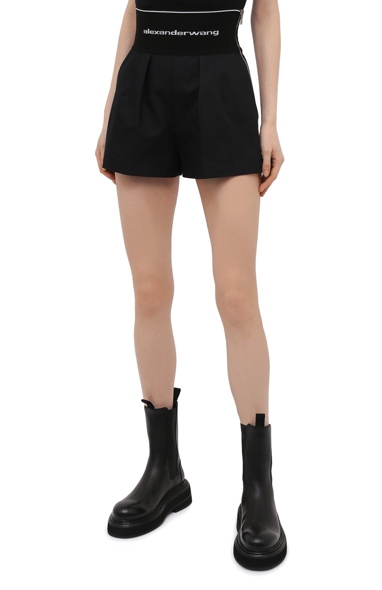 Хлопковые шорты ALEXANDER WANG, арт. 1WC2214358, фото 1