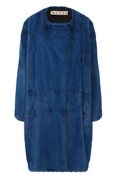 Женская шуба из норки MARNI, арт. CPMNU36U00P0800