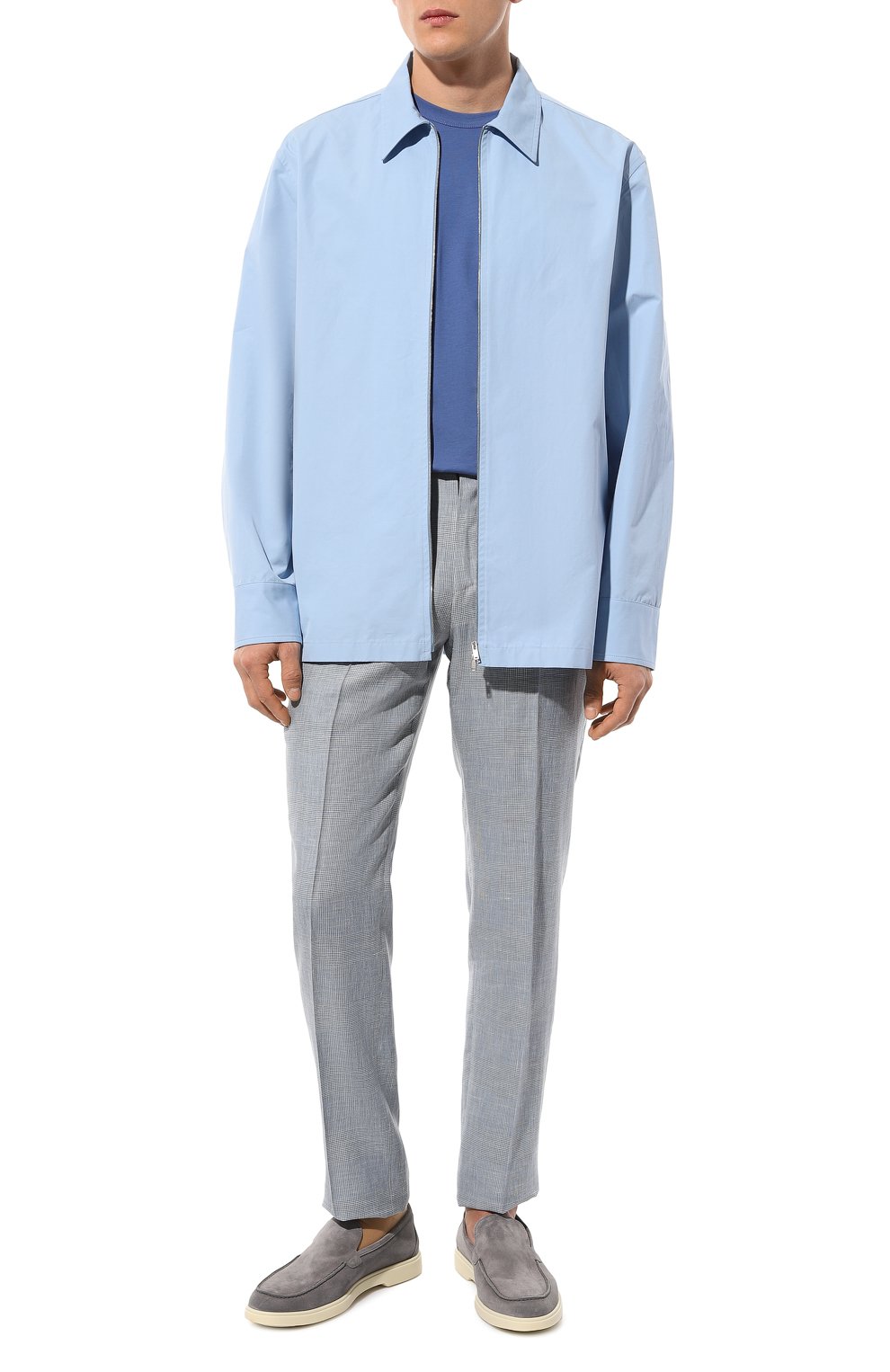 Хлопковая футболка ZEGNA, арт. UD360A7/D760, фото 2