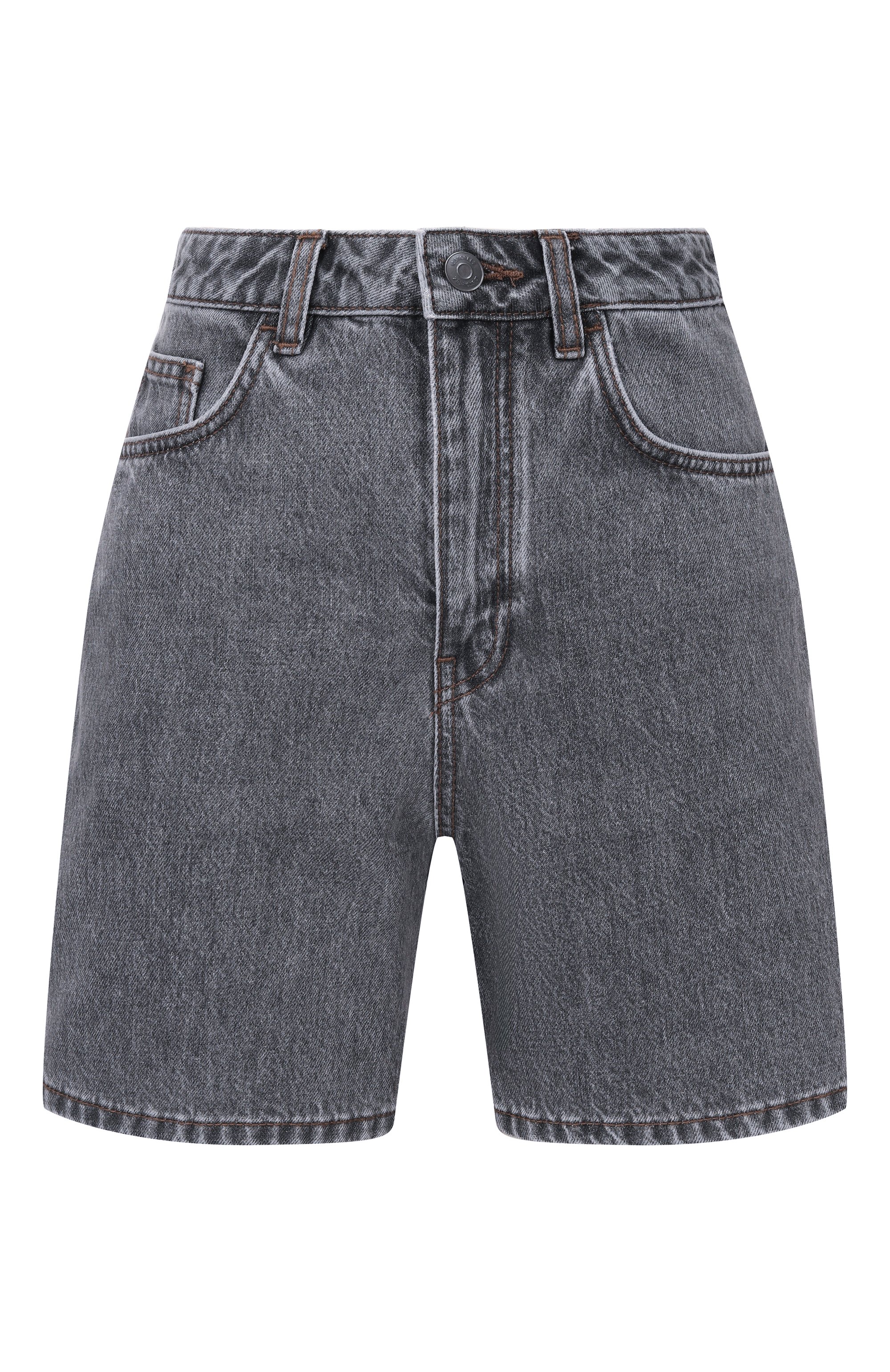 Джинсовые шорты flared 12 STOREEZ, арт. 136374, фото 1