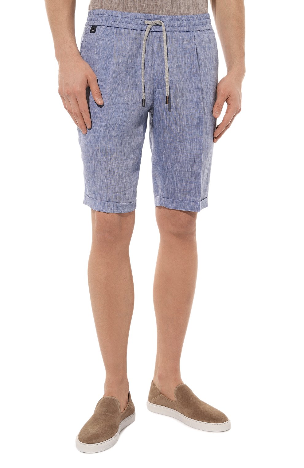 Льняные шорты CAPOBIANCO, арт. 14M852.LI00., фото 3