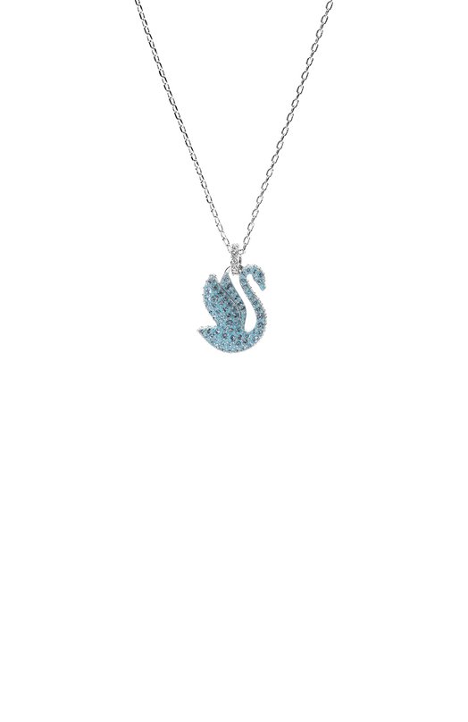 фото Кулон на цепочке swan swarovski