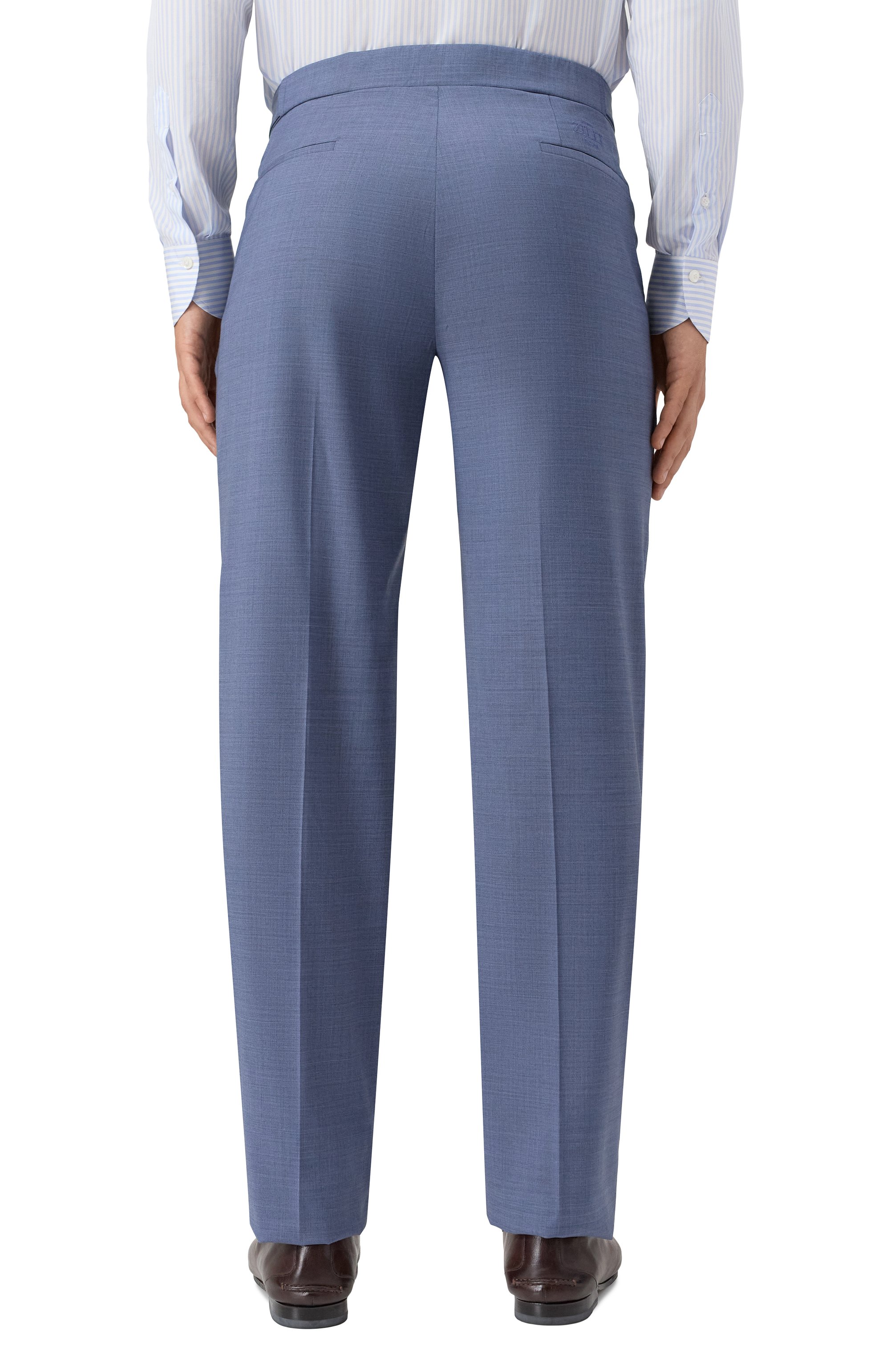 Шерстяные брюки ZILLI, арт. CPPTA1M028660014U/50, фото 4