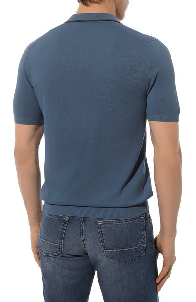 Хлопковое поло  GRAN SASSO, арт. 57157/20642, фото 4