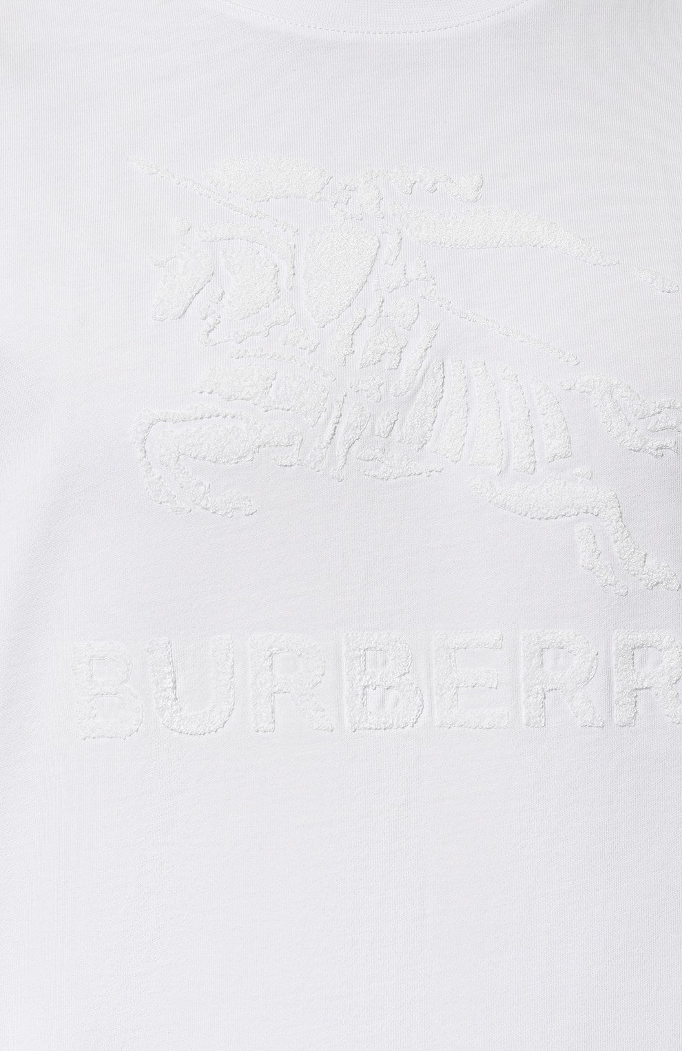 Хлопковая футболка BURBERRY, арт. 8072756, фото 5