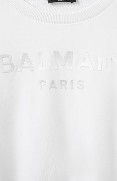 Хлопковый свитшот BALMAIN, арт. BW4A80, фото 3