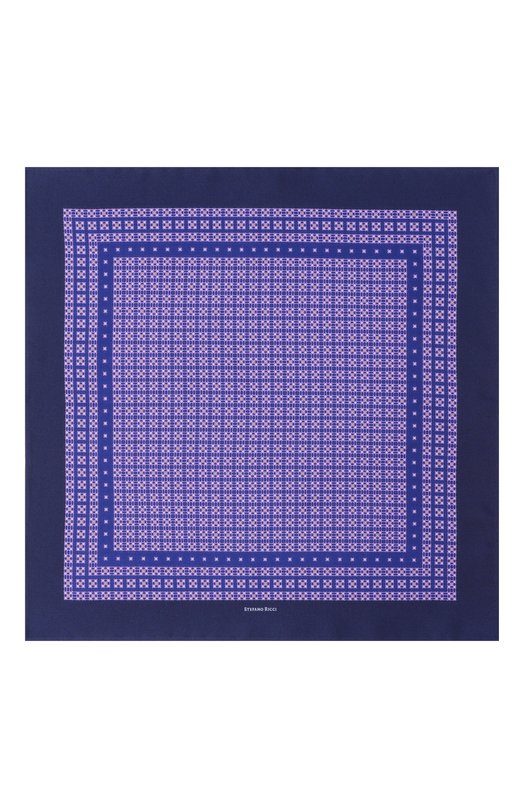 Шелковый комплект из галстука и платка Stefano Ricci DH/59101 Фиолетовый  DH/59101 Фото 7