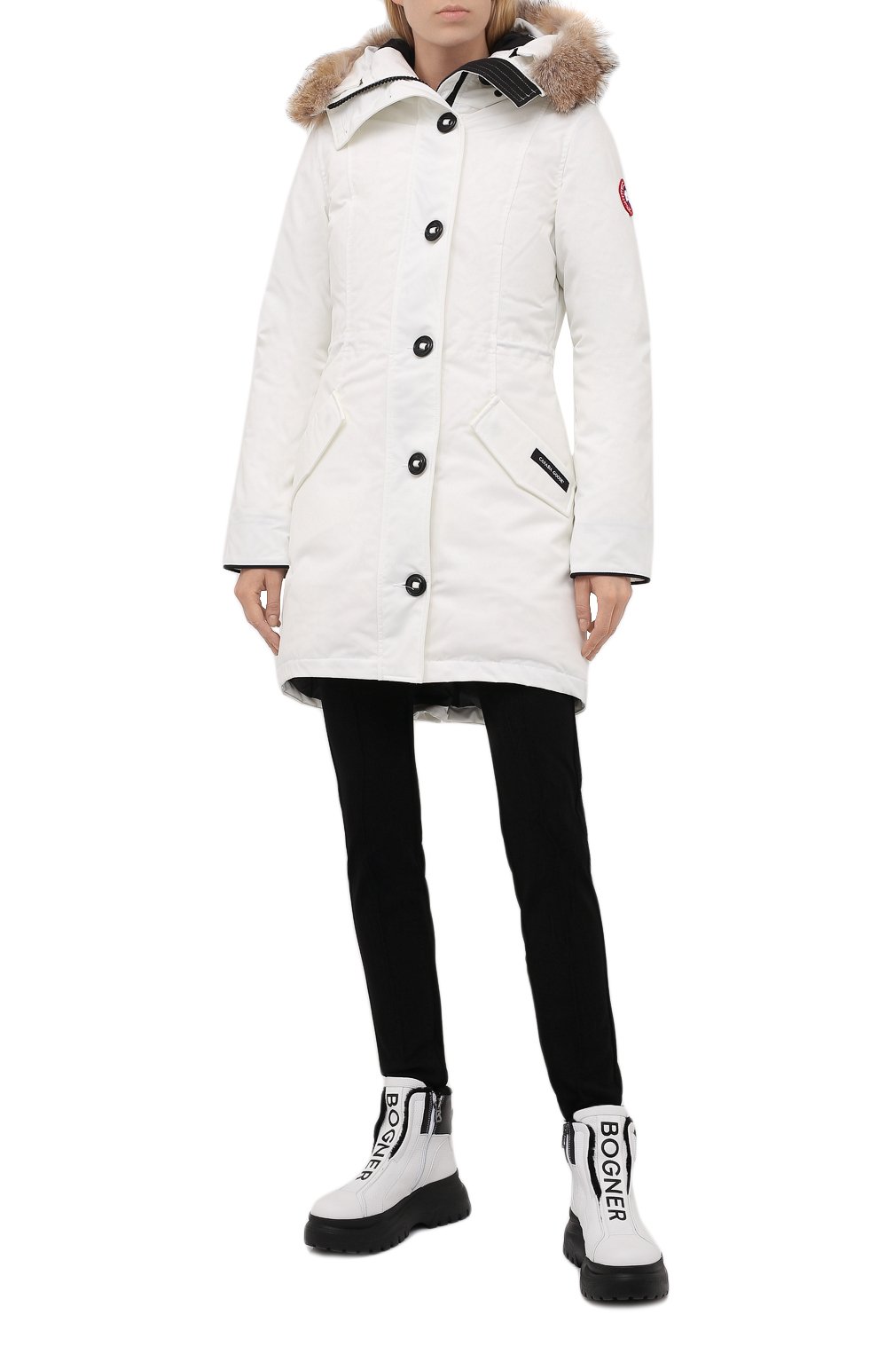 Кожаные ботинки BOGNER белого цвета по цене 48750 руб., арт. 22141853/BANFF 5 B, фото 2 Кожаные ботинки BOGNER, арт. 22141853/BANFF 5 B, фото 2