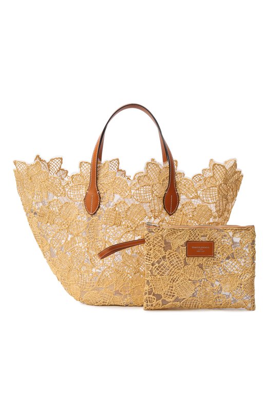 Сумка-тоут Ermanno Scervino D484S500ZQP Бежевый  D484S500ZQP Фото 6