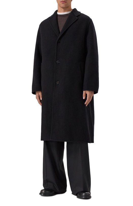 Шерстяное пальто Jil Sander J23AA0001-J40020 Чёрный  J23AA0001-J40020 Фото 3