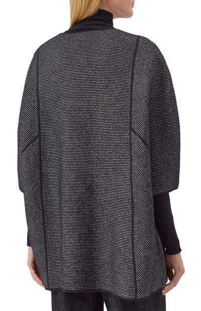 Двустороннее пальто из шерсти и хлопка EMPORIO ARMANI, арт. EW001235/AF18163, фото 4