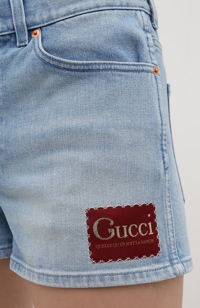 Джинсовые шорты GUCCI, арт. 583978/XDA6C, фото 5