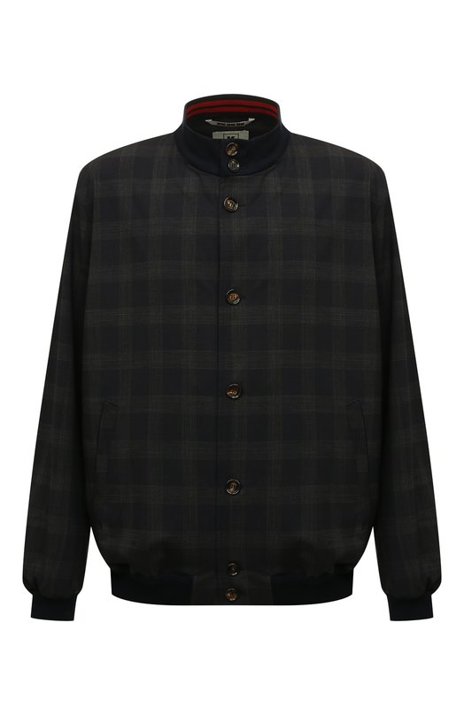 

Шерстяной бомбер Kired, Синий