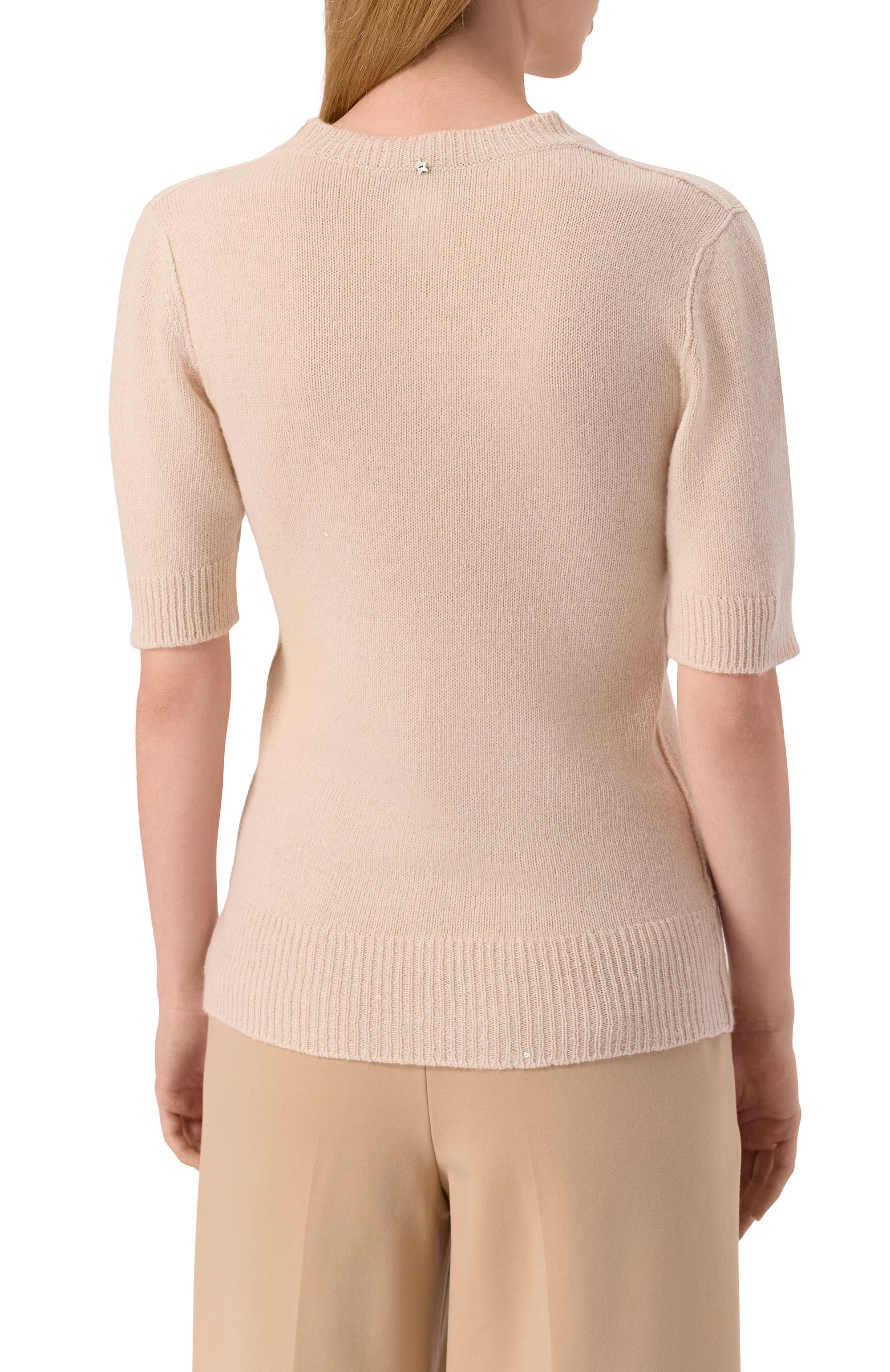 Пуловер из шерсти и кашемира LORENA ANTONIAZZI, арт. TM10A/2989, фото 4