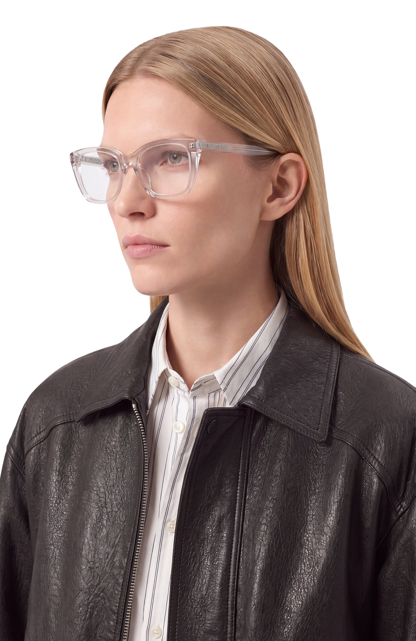 Оправа SAINT LAURENT прозрачного цвета по цене 21000 руб., арт. SL 911 004, фото 2 Оправа SAINT LAURENT, арт. SL 911 004, фото 2