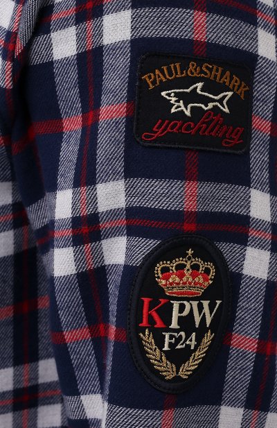 Хлопковая рубашка PAUL&SHARK, арт. 11313168/C00, фото 5