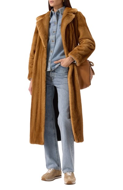 Шуба из меха норки GIULIA GURMAN, арт. J102G42, фото 2