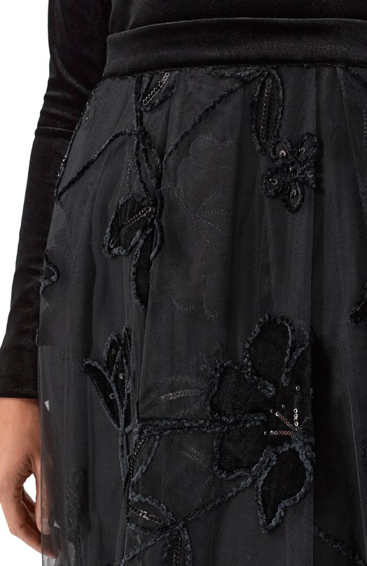 Юбка Elie Saab SK204NP25/TUV01 Чёрный  SK204NP25/TUV01 Фото 5