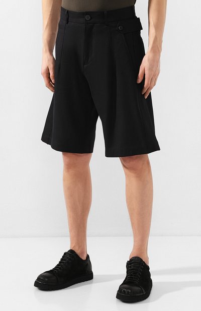 Шорты из смеси льна и хлопка ISABEL BENENATO, арт. UW25S20, фото 3