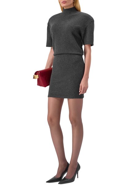 Платье из шерсти и кашемира JACQUEMUS, арт. 25HDRW00713/AK00282, фото 2