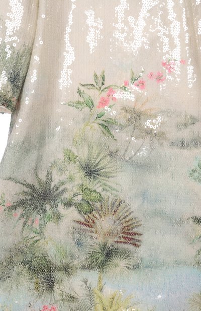 Платье ELIE SAAB JUNIOR кремового цвета по цене 87850 руб., арт. EFAB113/TS1119, фото 3 Платье ELIE SAAB JUNIOR, арт. EFAB113/TS1119, фото 3