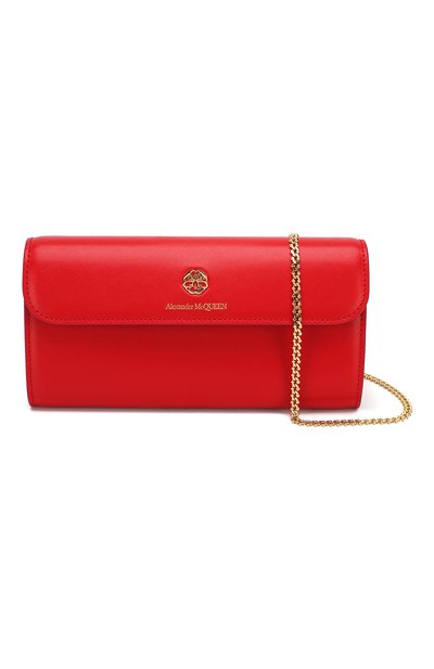Кожаный кошелек на цепочке ALEXANDER MCQUEEN, арт. 610194/1CW0T, фото 5