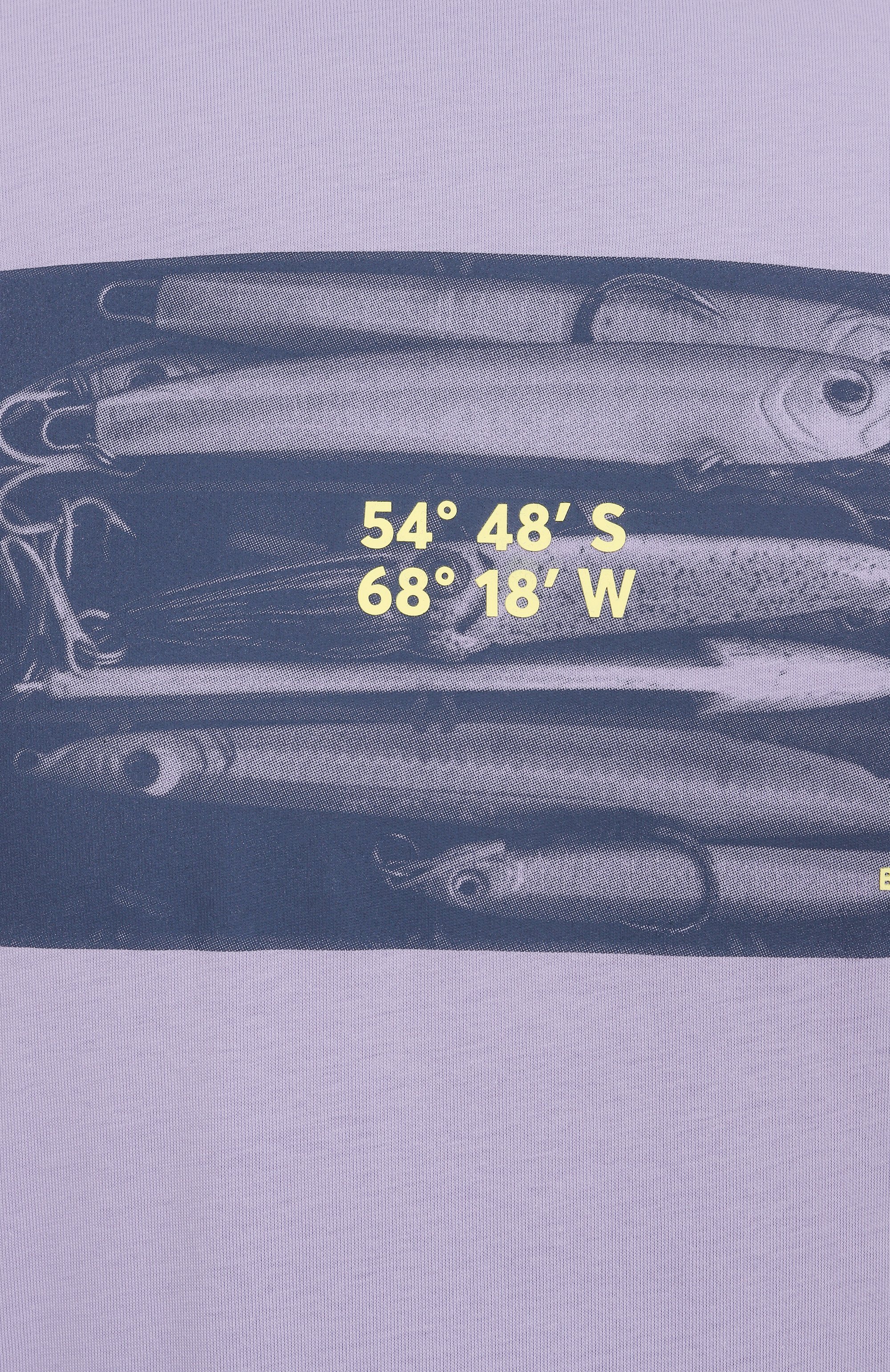 Хлопковая футболка BOSS ORANGE, арт. 50539194, фото 5