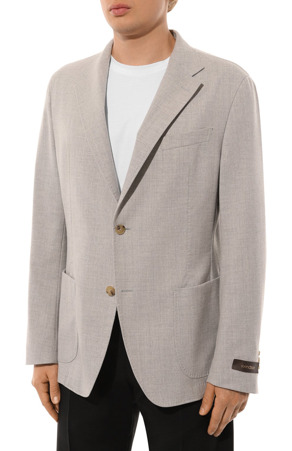 Пиджак из шерсти и вискозы WINDSOR, арт. 13 GIL0, фото 9