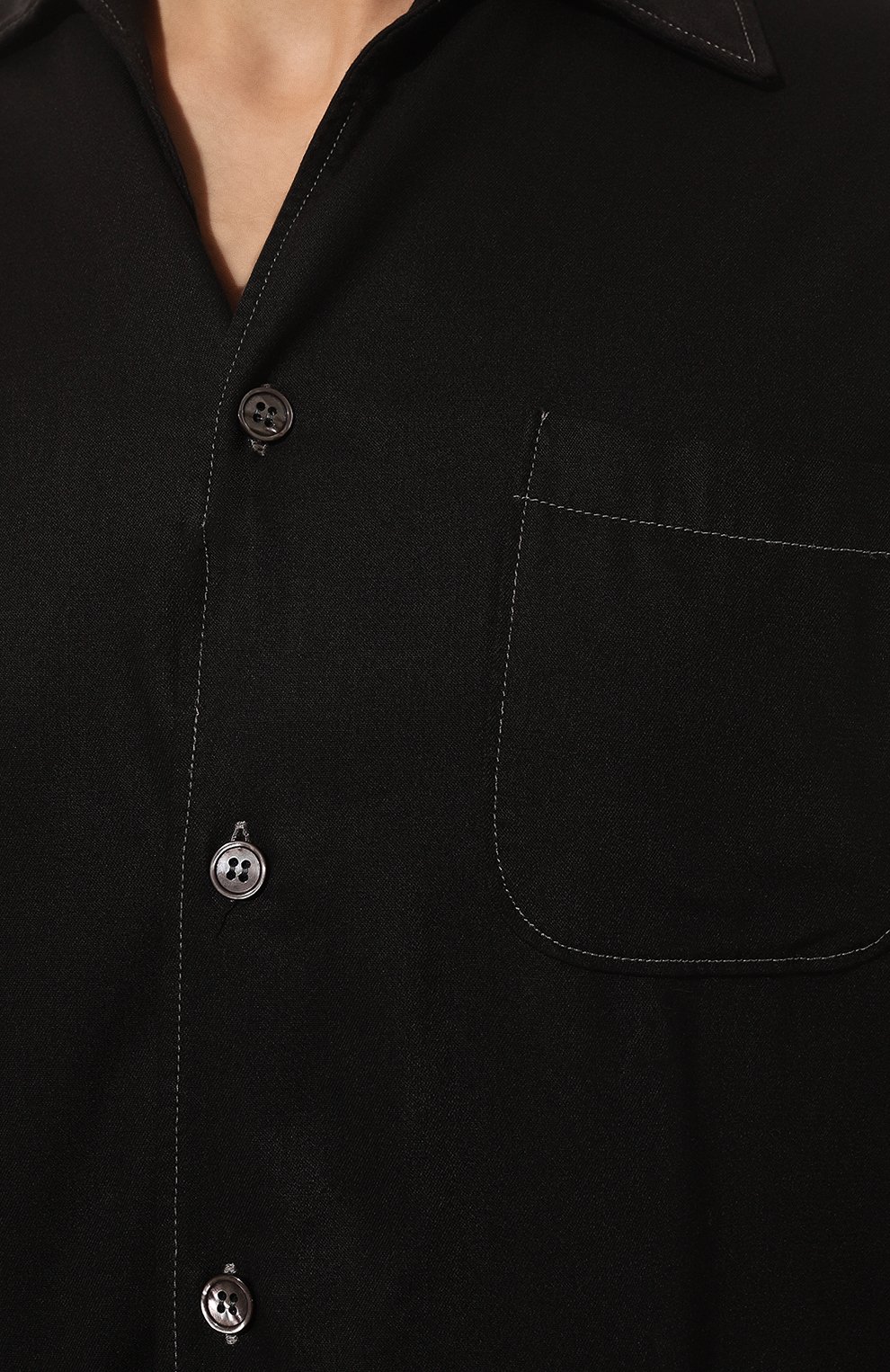 Рубашка из вискозы MAISON MARGIELA, арт. S50DR0003/S60495, фото 5