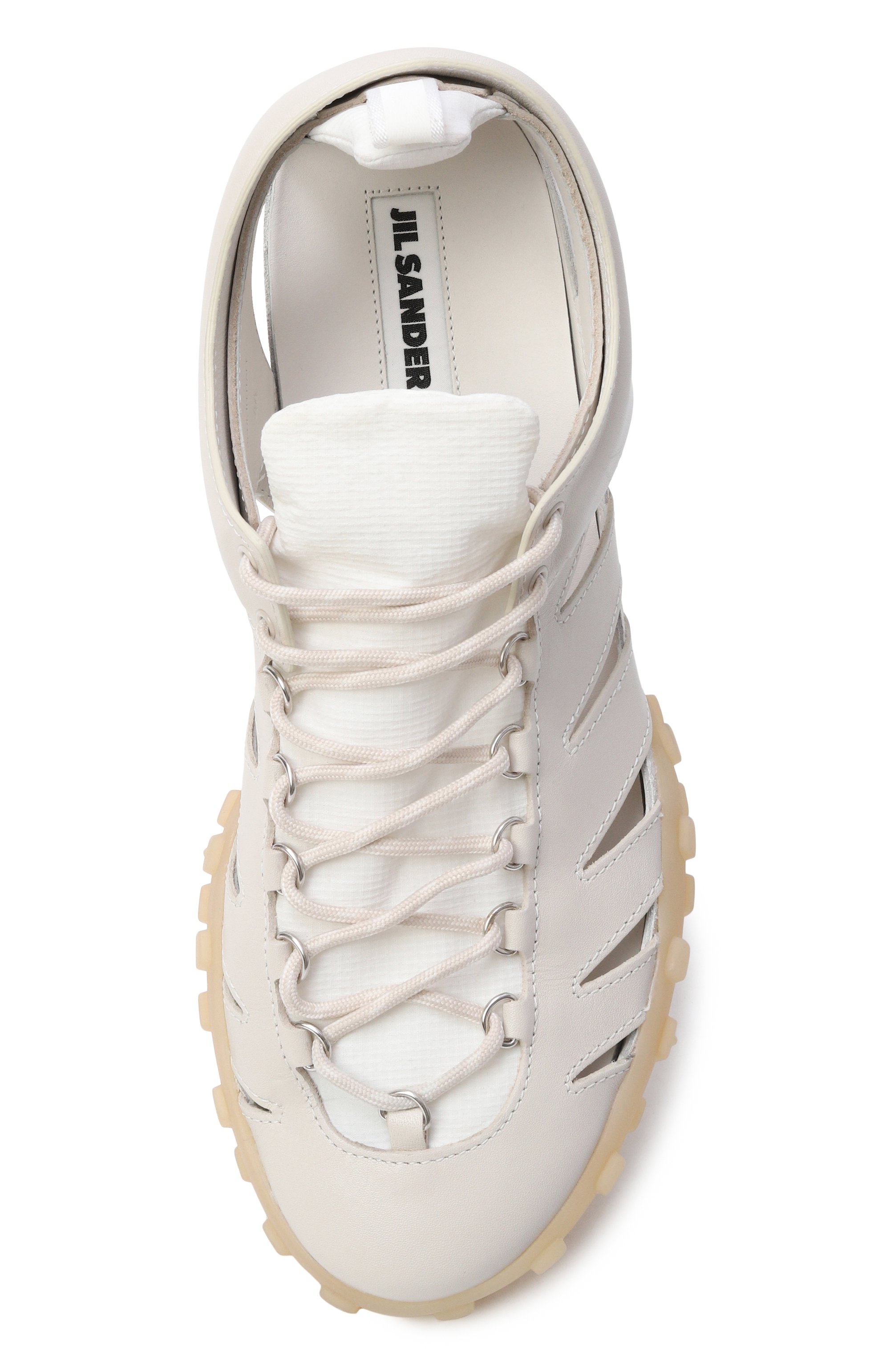 Кожаные кроссовки moon JIL SANDER, арт. J33WS0048/P7580, фото 5