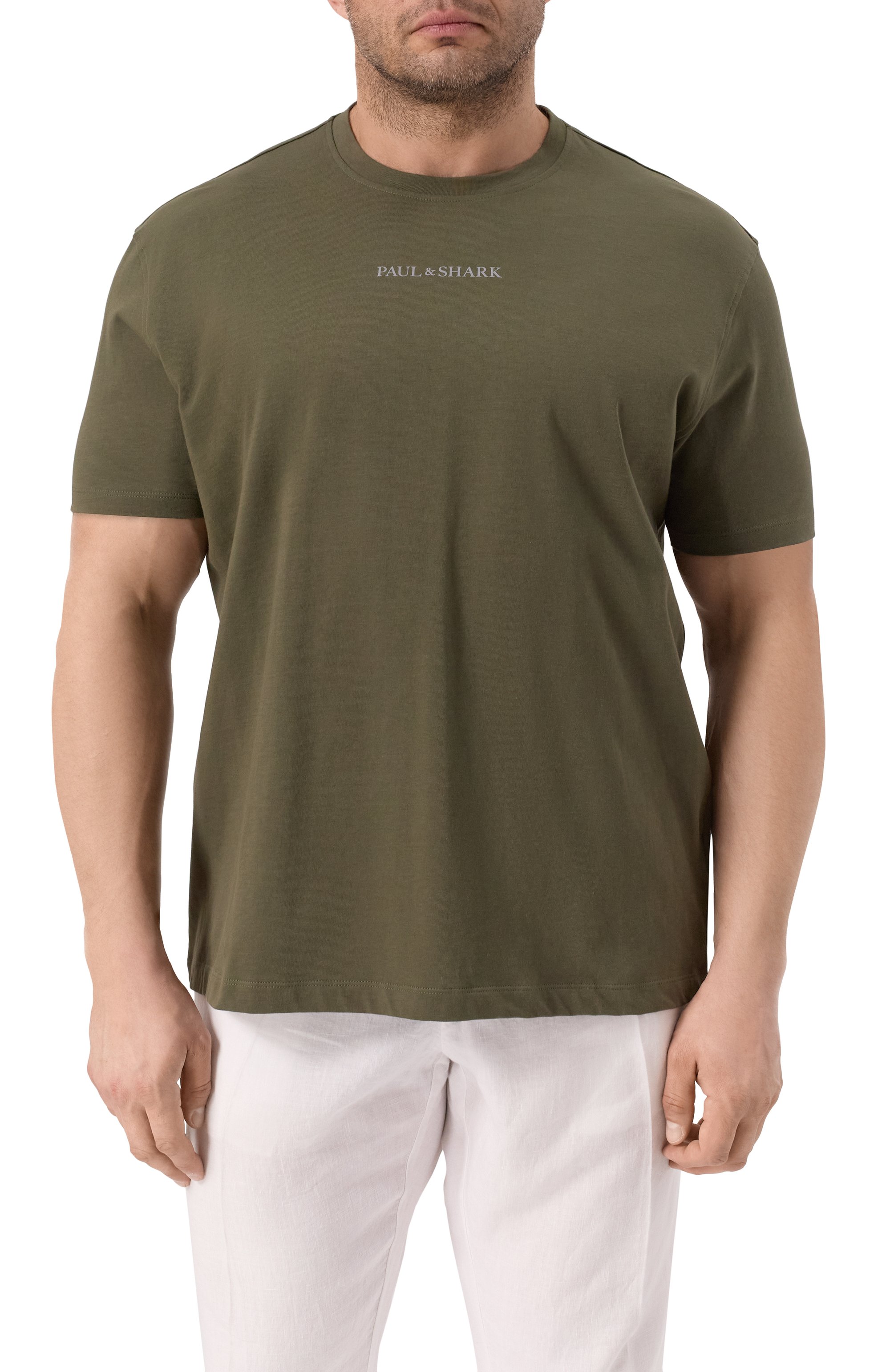 Хлопковая футболка PAUL&SHARK, арт. 25411088/3XL, фото 3