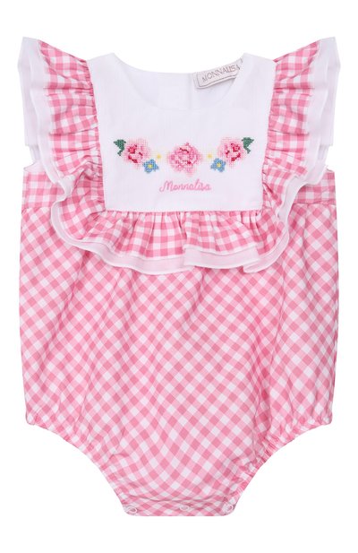 Хлопковое боди MONNALISA, арт. 35G203