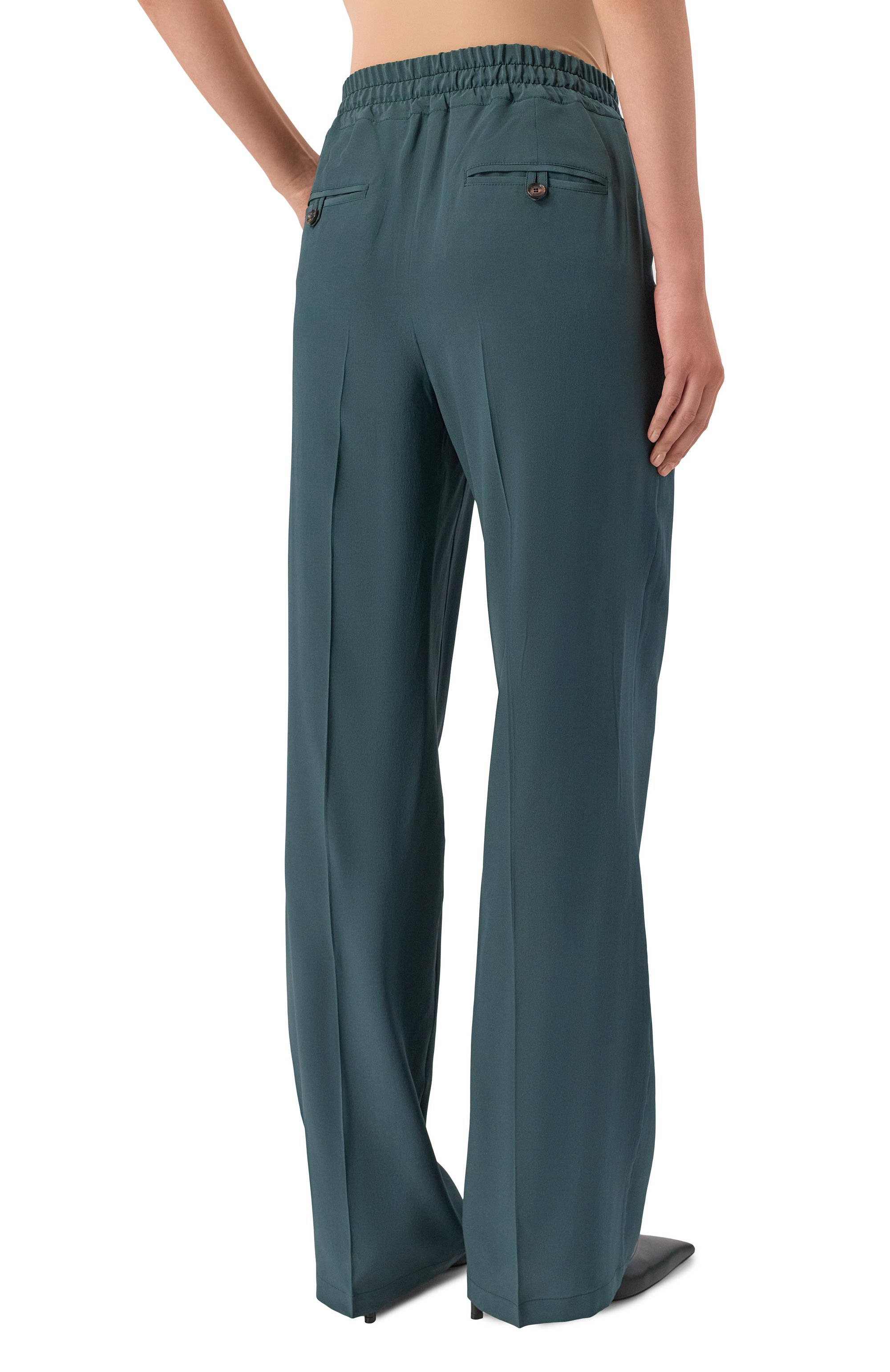 Шелковые брюки KITON, арт. D48122K0597A41, фото 4