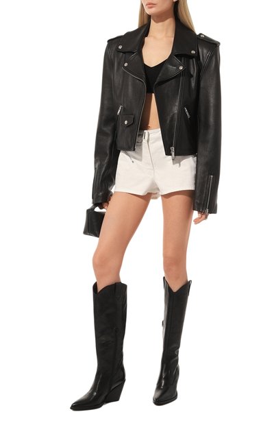 Джинсовые шорты GIVENCHY белого цвета по цене 99500 руб., арт. BW50R15/0K9100, фото 2 Джинсовые шорты GIVENCHY, арт. BW50R15/0K9100, фото 2