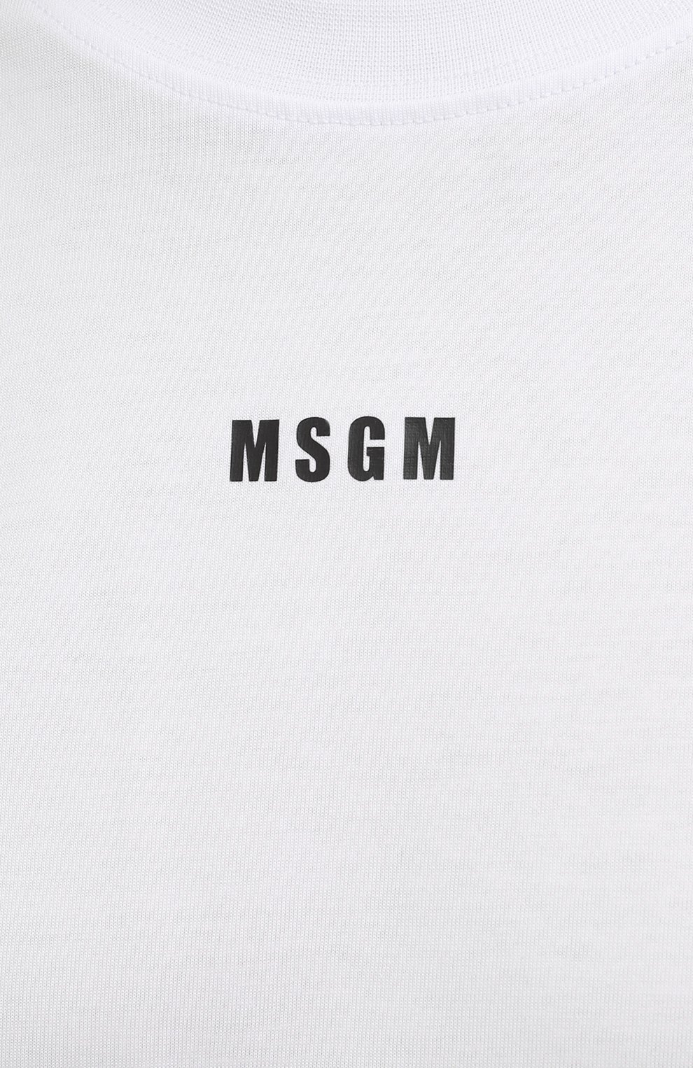 Хлопковая футболка MSGM, арт. 2000MDM500 200002, фото 5